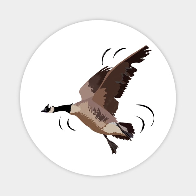 Canada goose Magnet by michdevilish